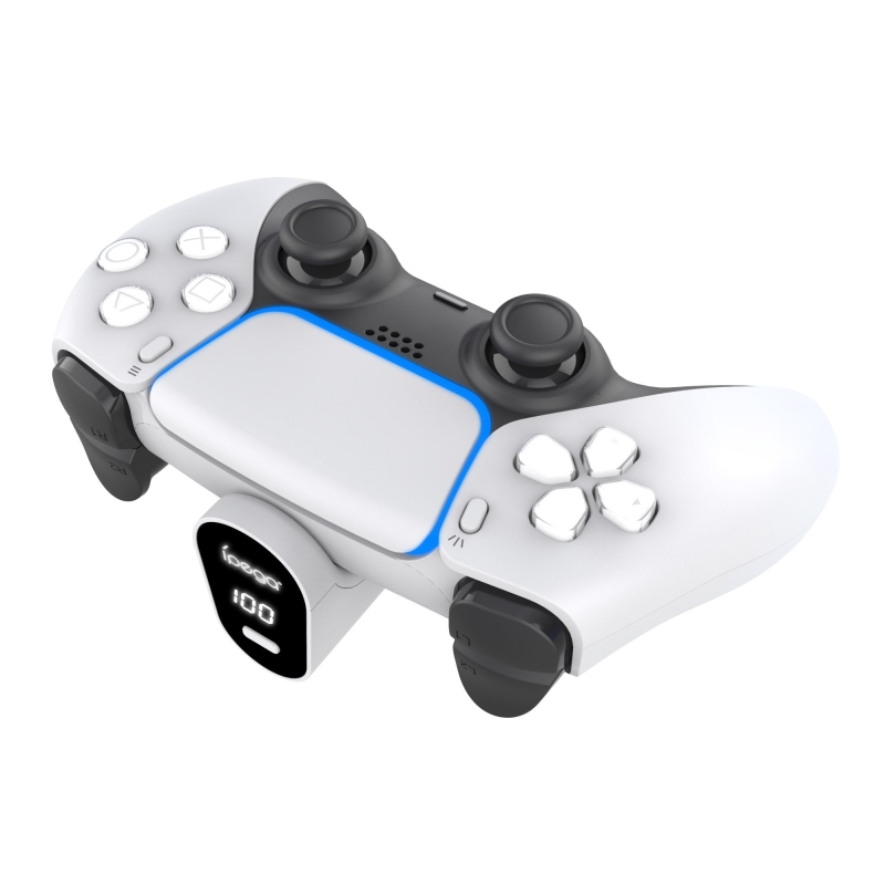 iPega P5042 Hordozható újratölthető akkumulátor PS5 vezérlőhöz Fehér