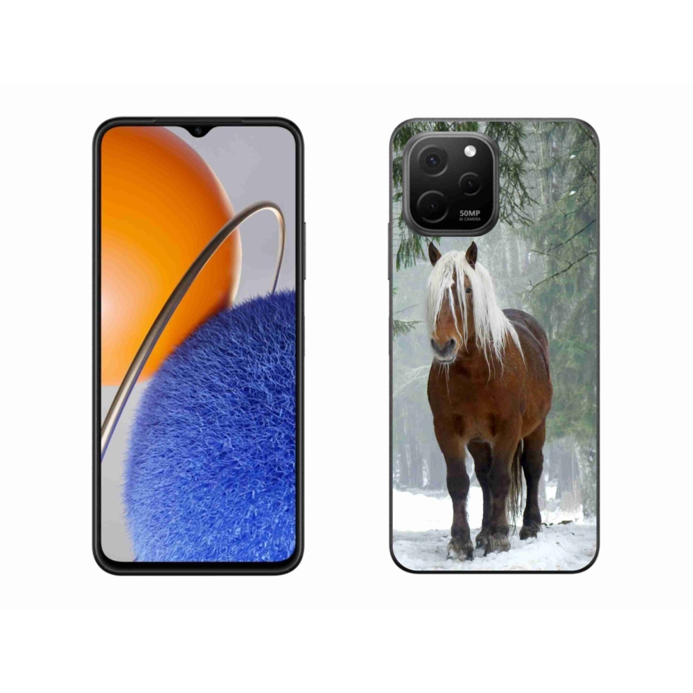 Gél tok mmCase a Huawei Nova Y61 készülékhez - ló az erdőben