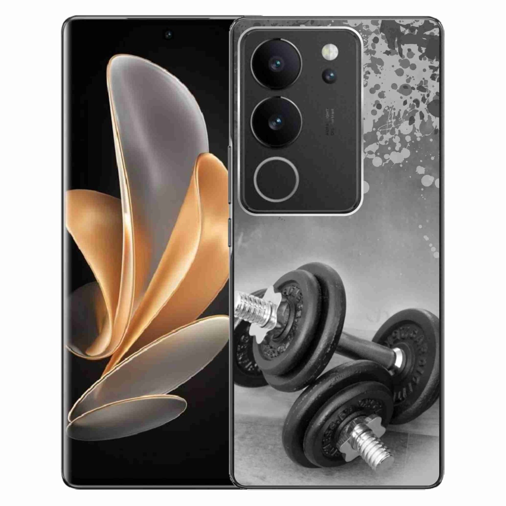 Zselés borítás mmCase a Vivo V29 5G-hez - súlyzók 1