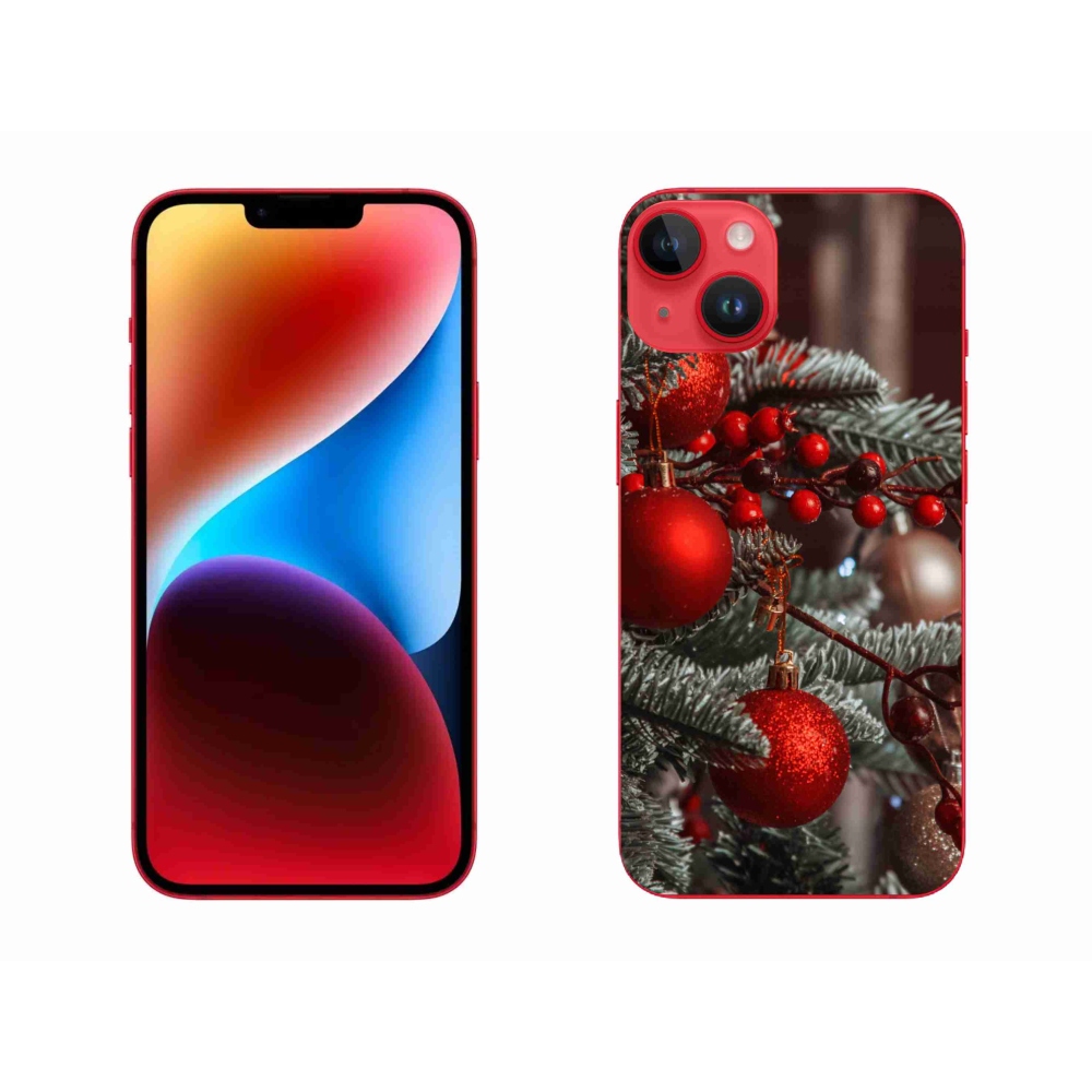 Gél borítás mmCase iPhone 14 Plus készülékhez - karácsonyi dekoráció 2