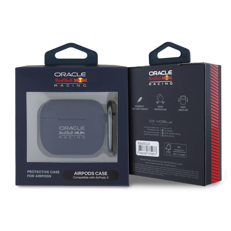 Red Bull szilikon tok az AirPods 3 tengerészgyalogosokhoz