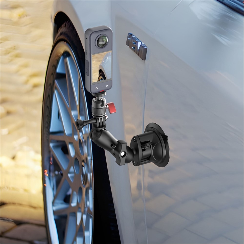 360°-ban forgatható adapter GoPro és Insta360 akciókamerákhoz