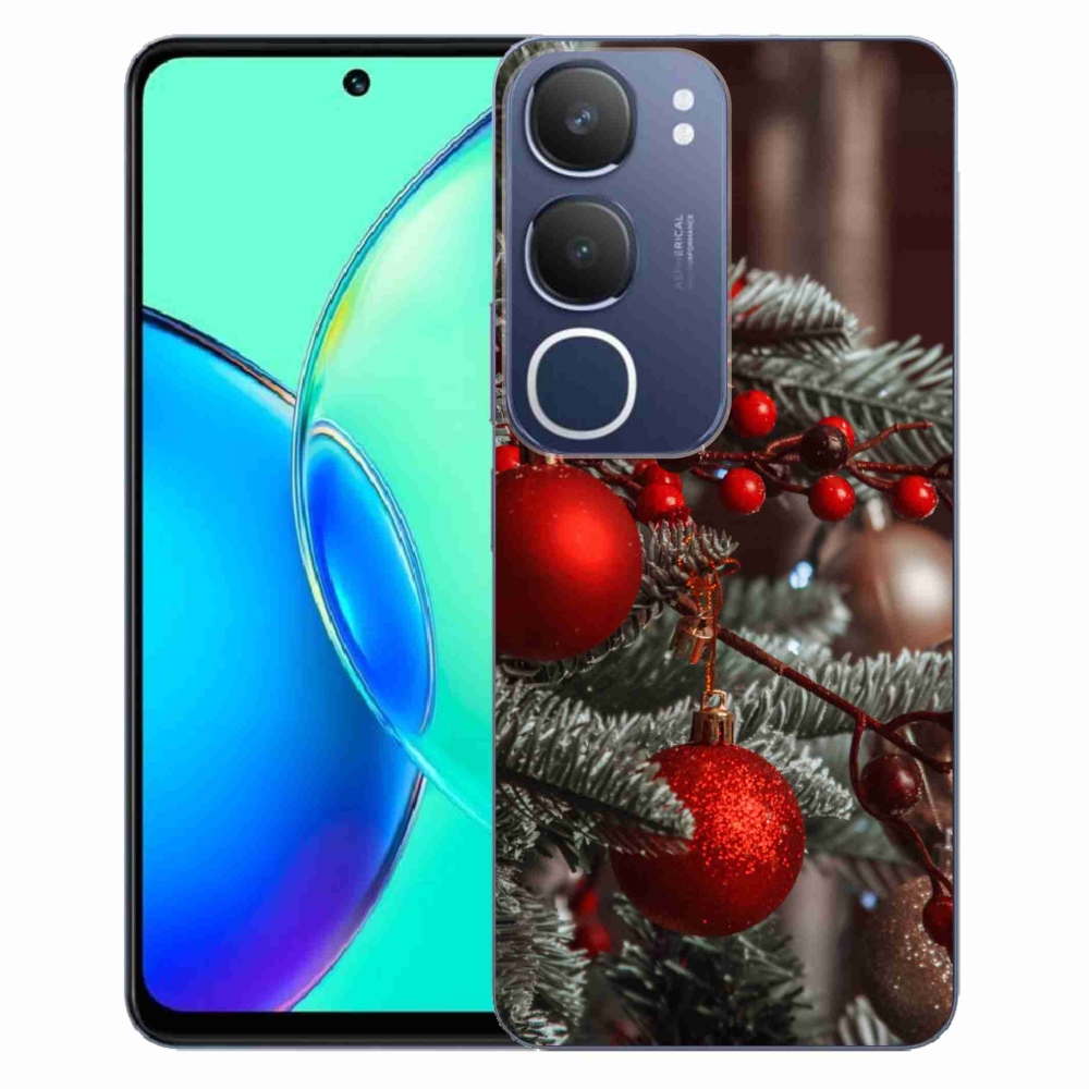 Gél borítás mmCase a Vivo Y19s készülékhez - karácsonyi dekorációk 2