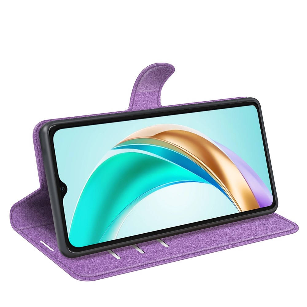 Litchi könyv tok a Honor X6b készülékhez - lila