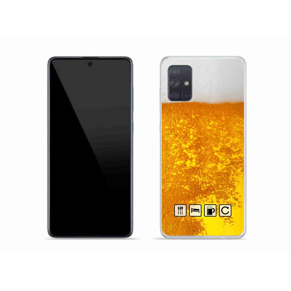 Gél borítás mmCase Samsung Galaxy A51 - sör motívum 3