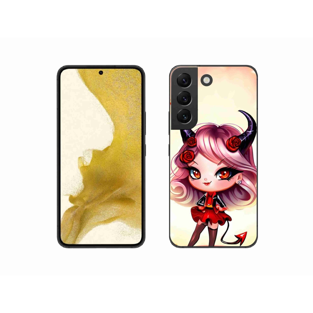 Zselés borítás mmCase Samsung Galaxy S22 5G - rajzfilm ördög