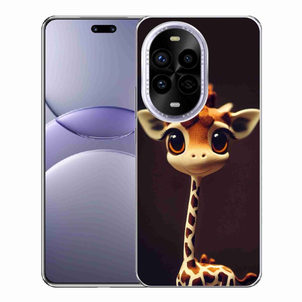 Gél borítás mmCase a Huawei Nova 13 Pro 5G-n - kis zsiráf