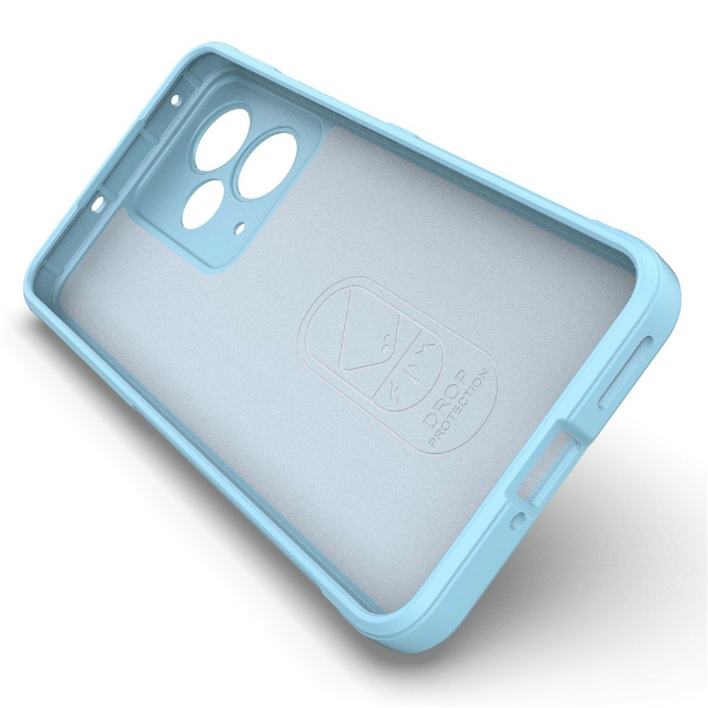 Rugg tartós zselés tok a Realme 14T 5G készülékhez - világoskék színben