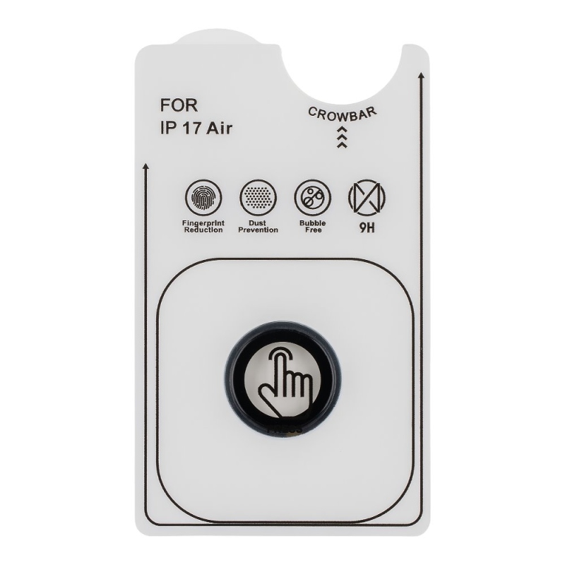 Csomagolás:ME lencsevédő Apple iPhone 17 Air szürke