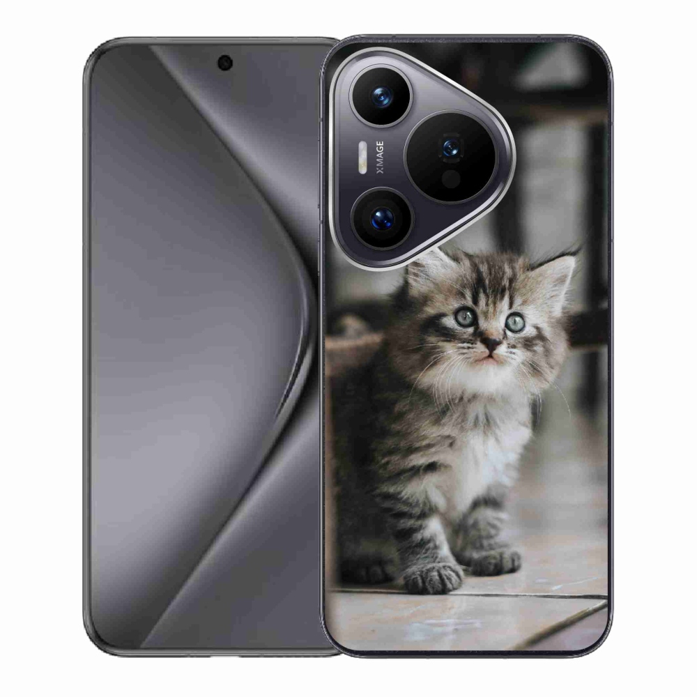 Gél borító mmCase a Huawei Pura 70 - cica számára