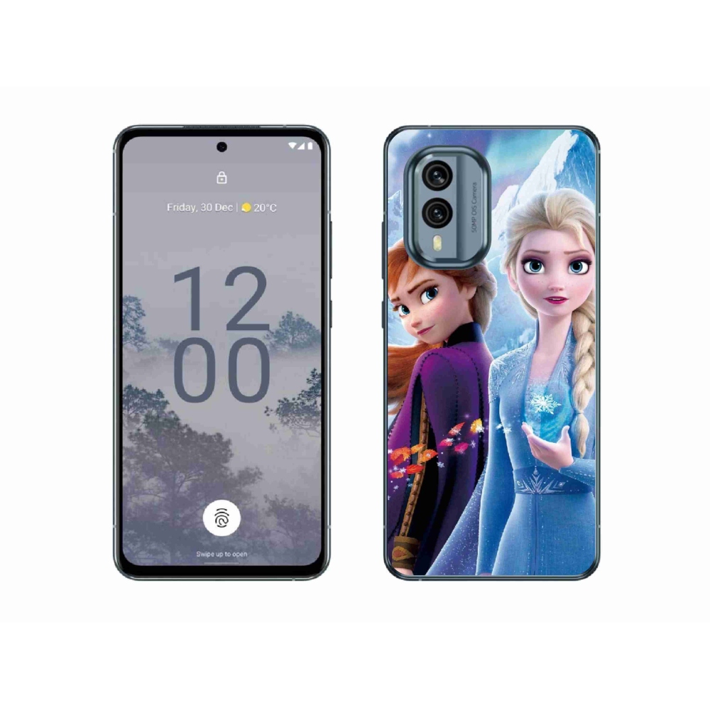 Zselés borítás mmCase a Nokia X30 5G készülékhez - Ice Kingdom 3