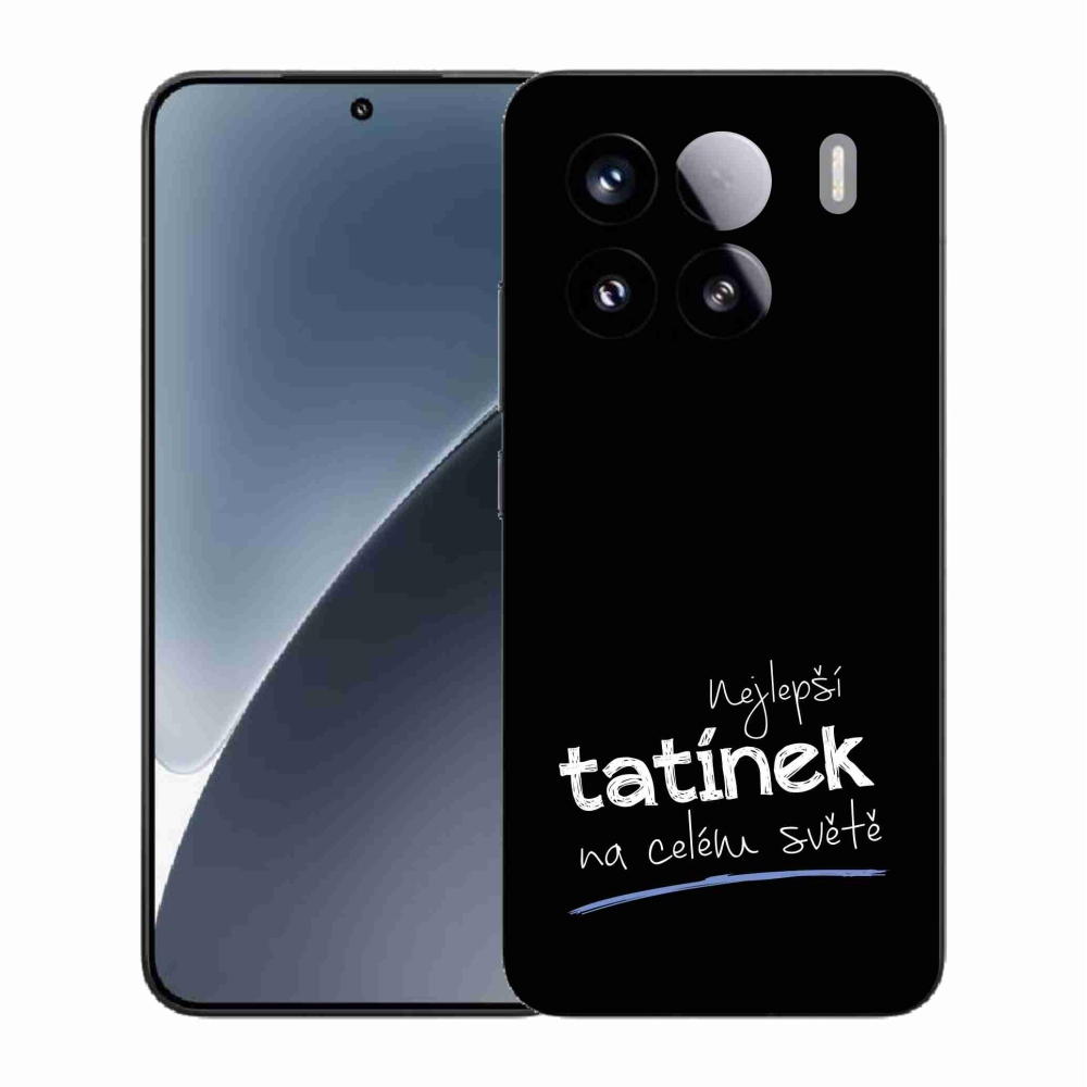 Gél borító mmCase a Xiaomi 15 - legjobb apuci 4 fekete háttérrel