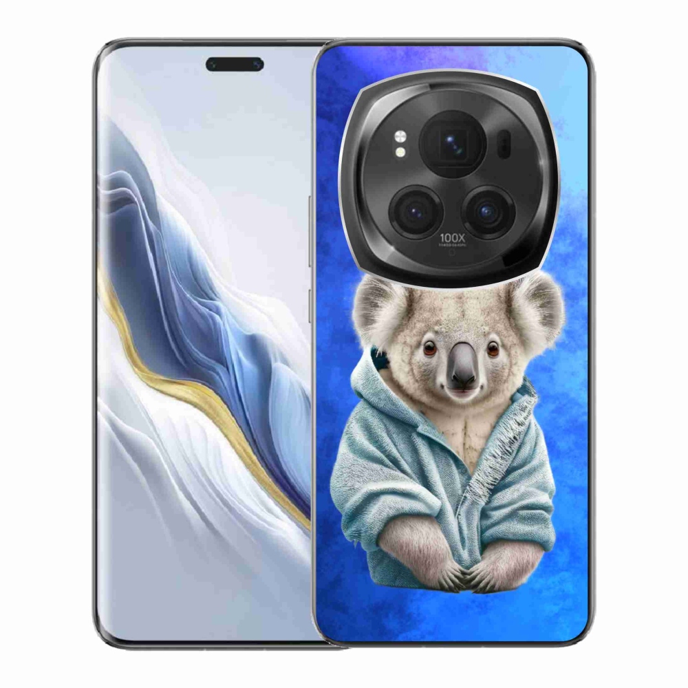 Zselés borítás mmCase a Honor Magic 6 Pro 5G készülékhez - koala pulóverben