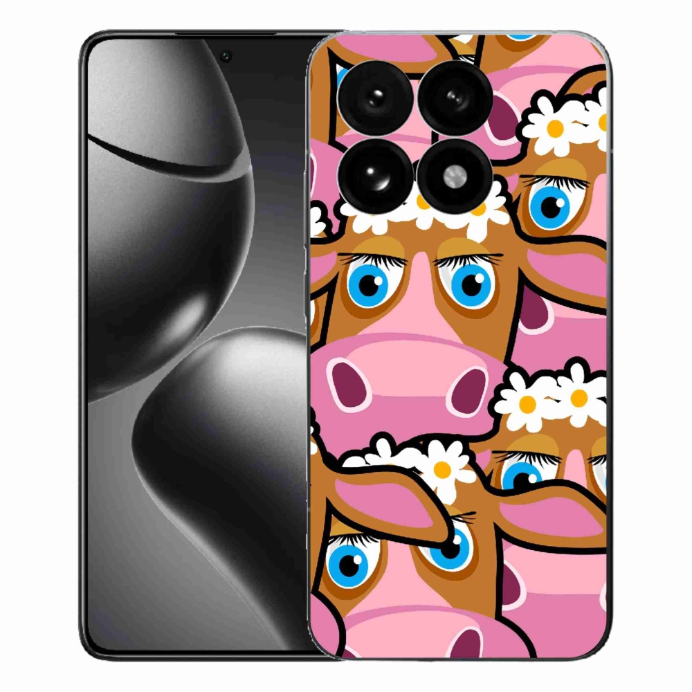 Gél borítás mmCase a Xiaomi 15T-hez - rajzfilmtehenek