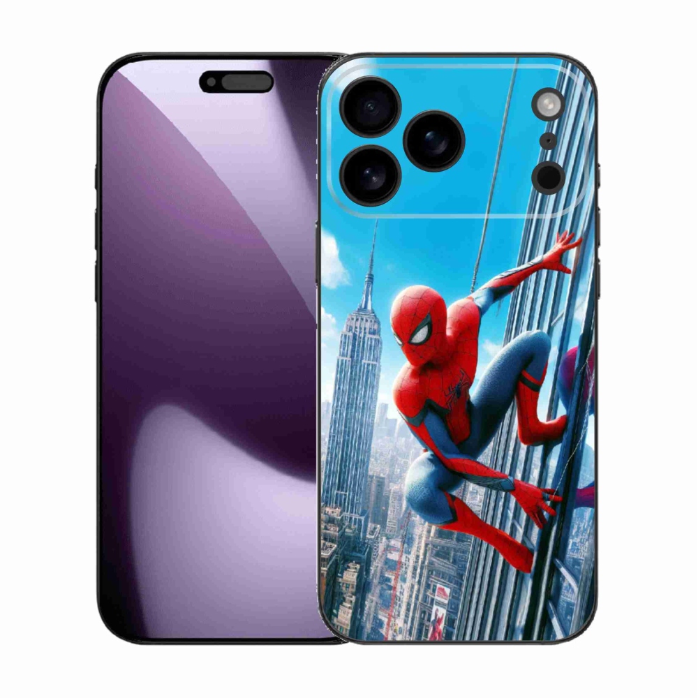 Gél borítás mmCase iPhone 17 Pro Max készülékhez - pókember