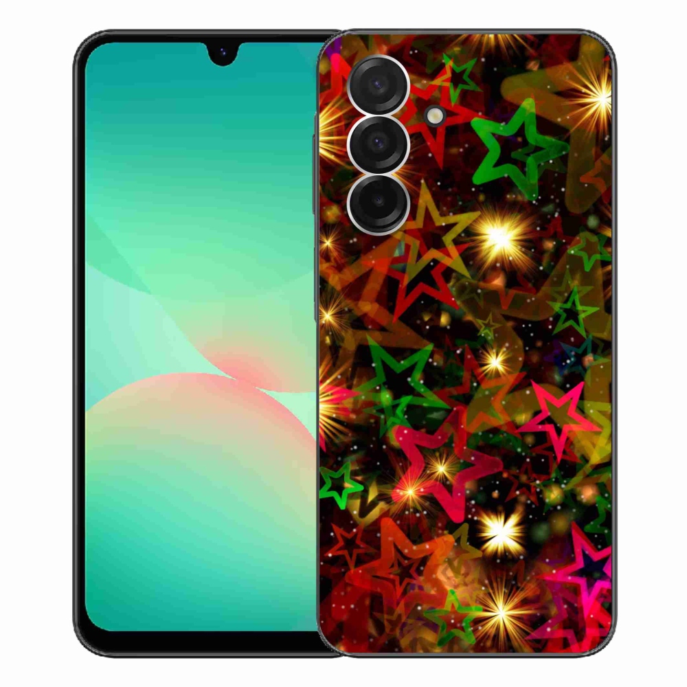 Zselés borítás mmCase Samsung Galaxy A26 5G - színes csillagok