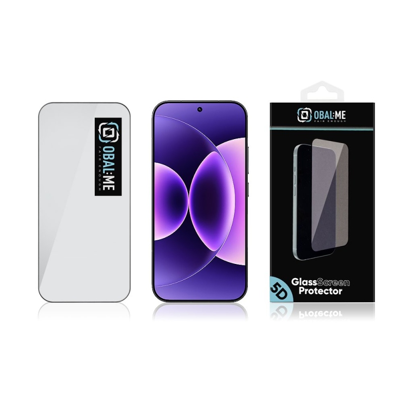 CSOMAG:ME 5D edzett üveg Xiaomi 17 Fekete