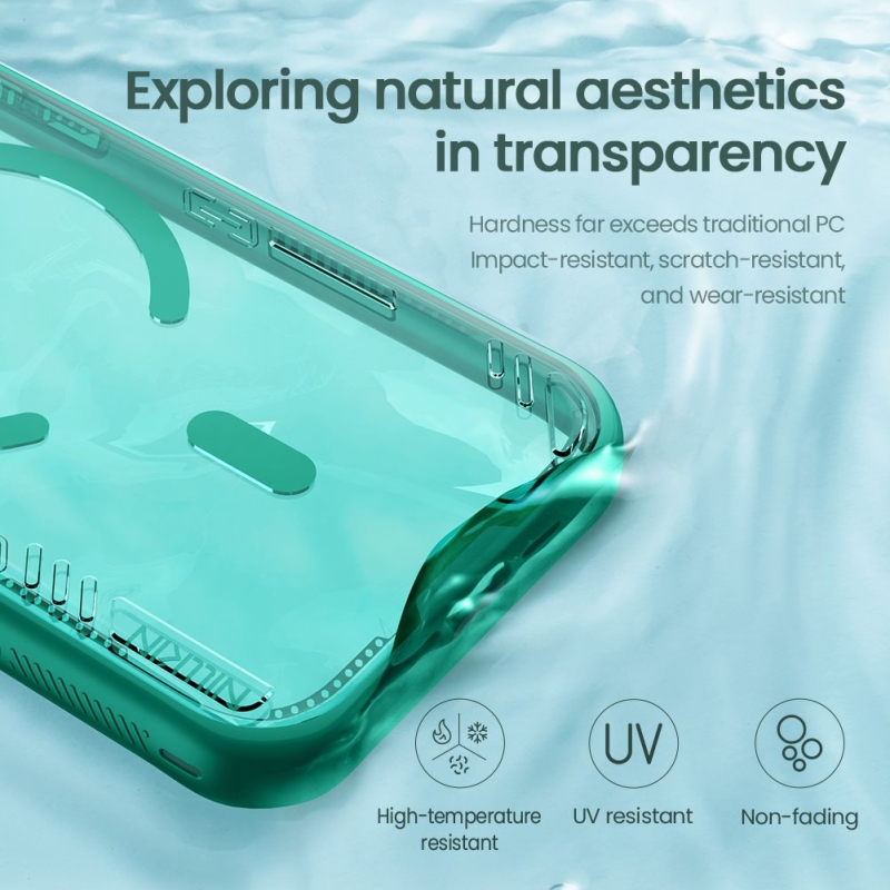 Nillkin Iceblade Prop mágneses borító Apple iPhone 17 Pro készülékhez Zöld