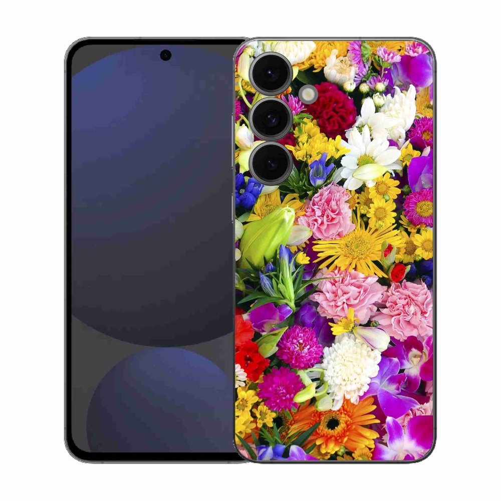 Gél védőhuzat mmCase Samsung Galaxy S25 FE - virágok 12