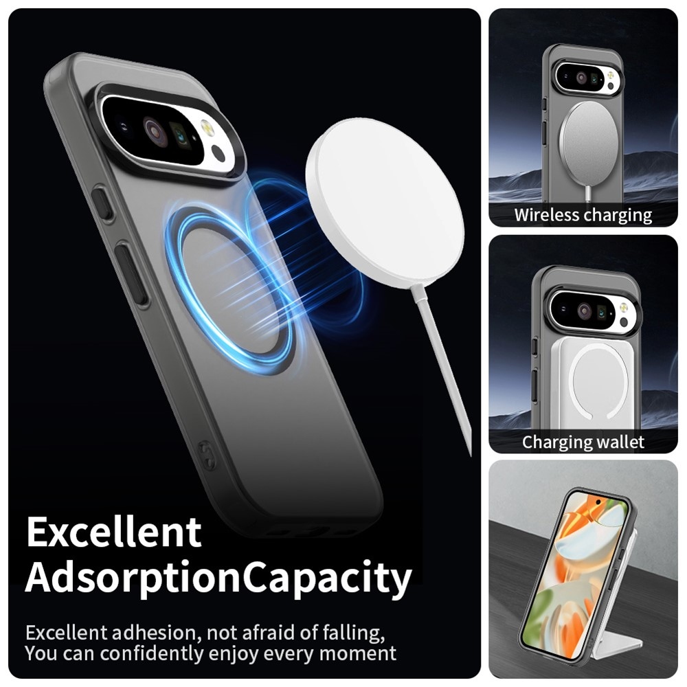 Candy MagSafe zselés tok Google Pixel 10 Pro/Pixel 10 készülékhez - fekete