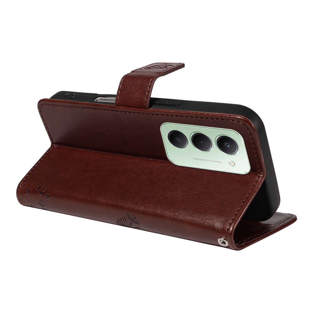 Fák könyve tok Xiaomi Redmi 15 4G (171mm) - barna