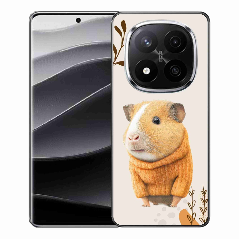 Gél borítás mmCase a Xiaomi Redmi Note 14 Pro+ 5G számára - tengerimalac a pulóverben