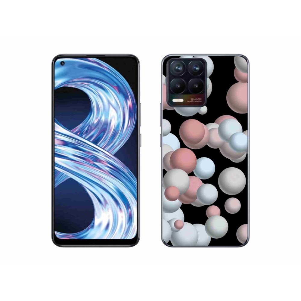 Gél borítás mmCase a Realme 8 4G-hez - absztrakt motívum 27