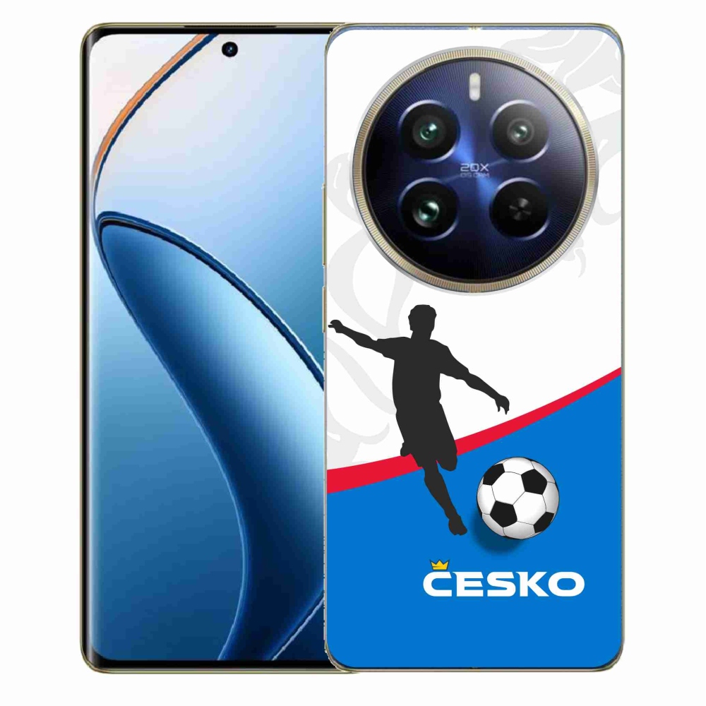 Gél borítás mmCase a Realme 12 Pro 5G/12 Pro+ 5G - foci Csehország 1