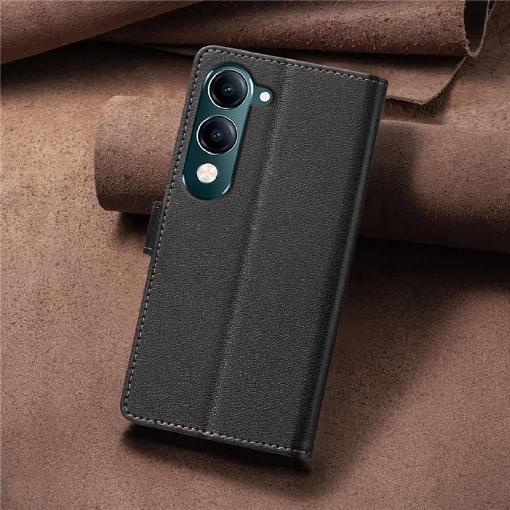 BINFEN könyv tok a Vivo Y29s 5G-hez - fekete