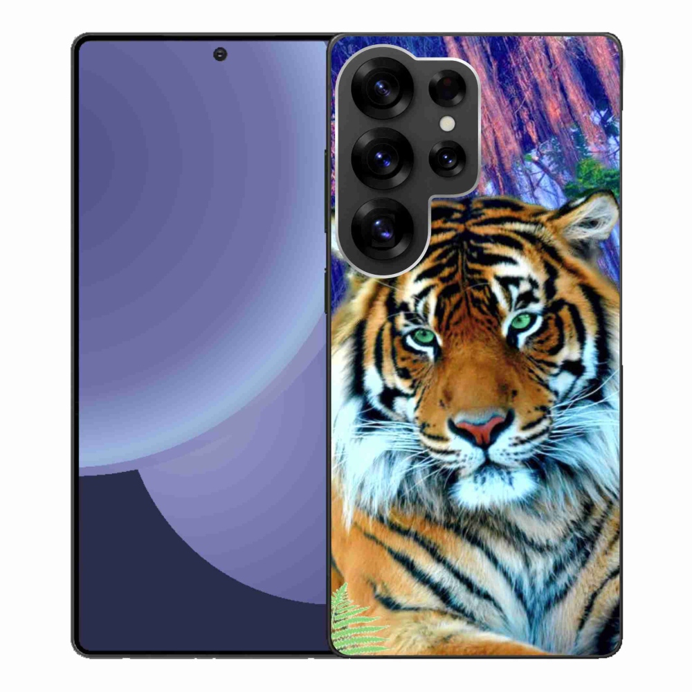 Zselés borítás mmCase Samsung Galaxy S25 Ultra készülékhez - tigris