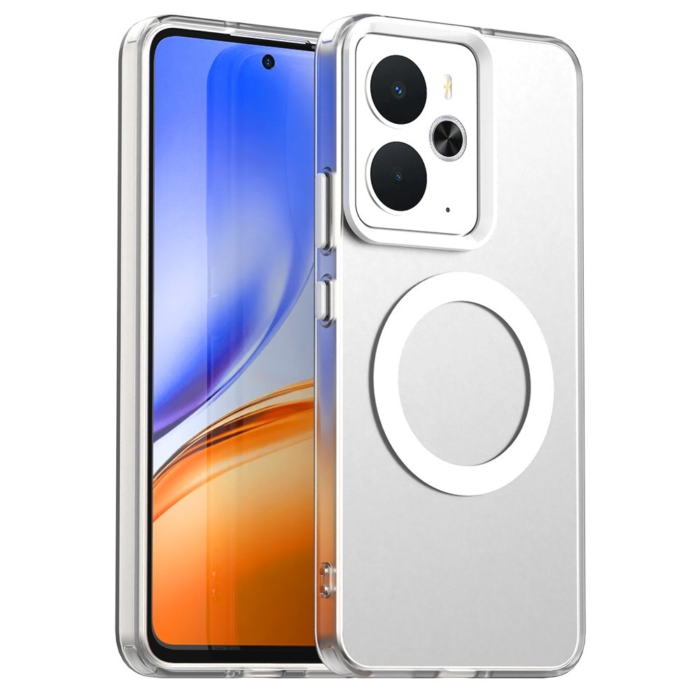 Candy zselés tok MagSafe-val a Realme 14 5G számára - átlátszó