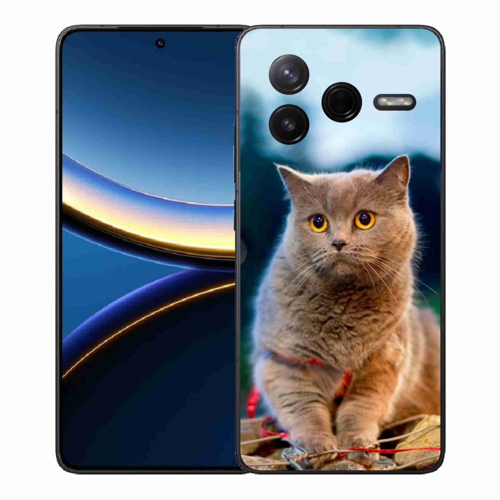 Zselés borítás mmCase a Xiaomi Poco F7 Pro készülékhez - brit kék 2