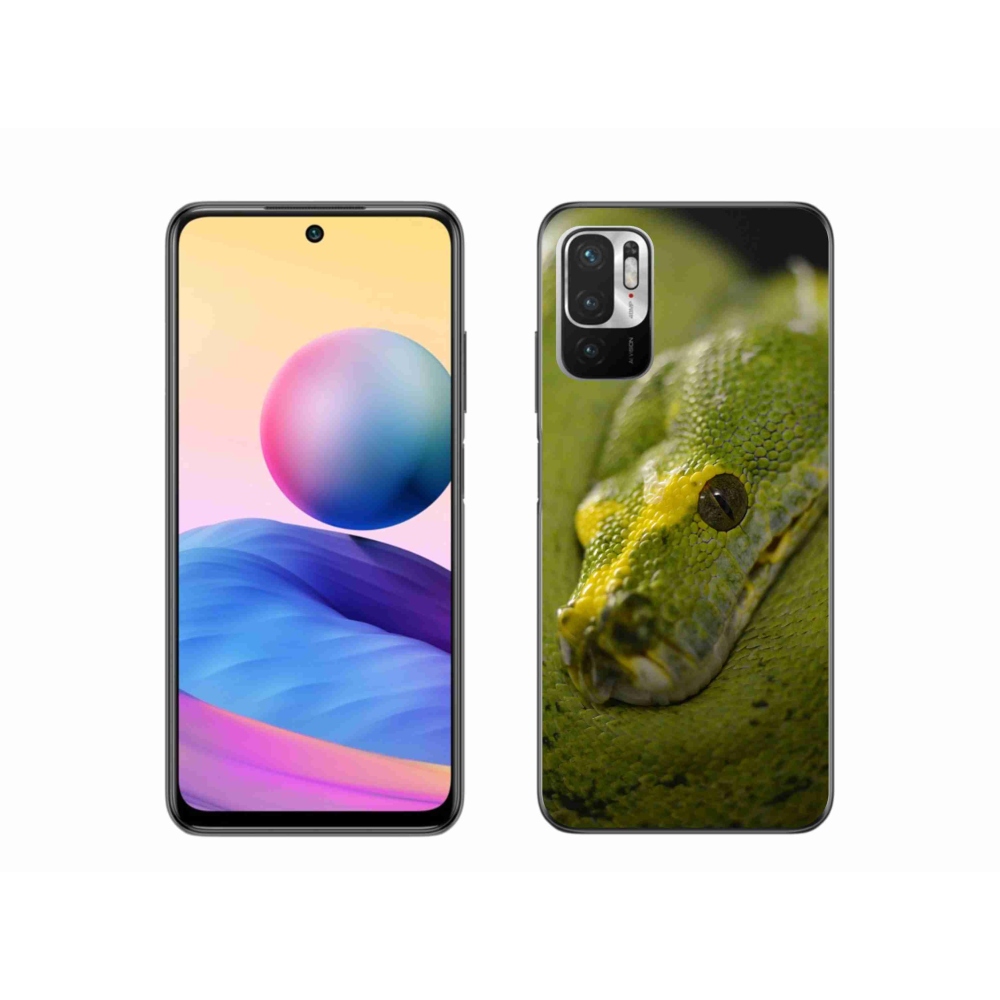 Gél borítás mmCase a Xiaomi Poco M3 Pro/5G számára - kígyó 2