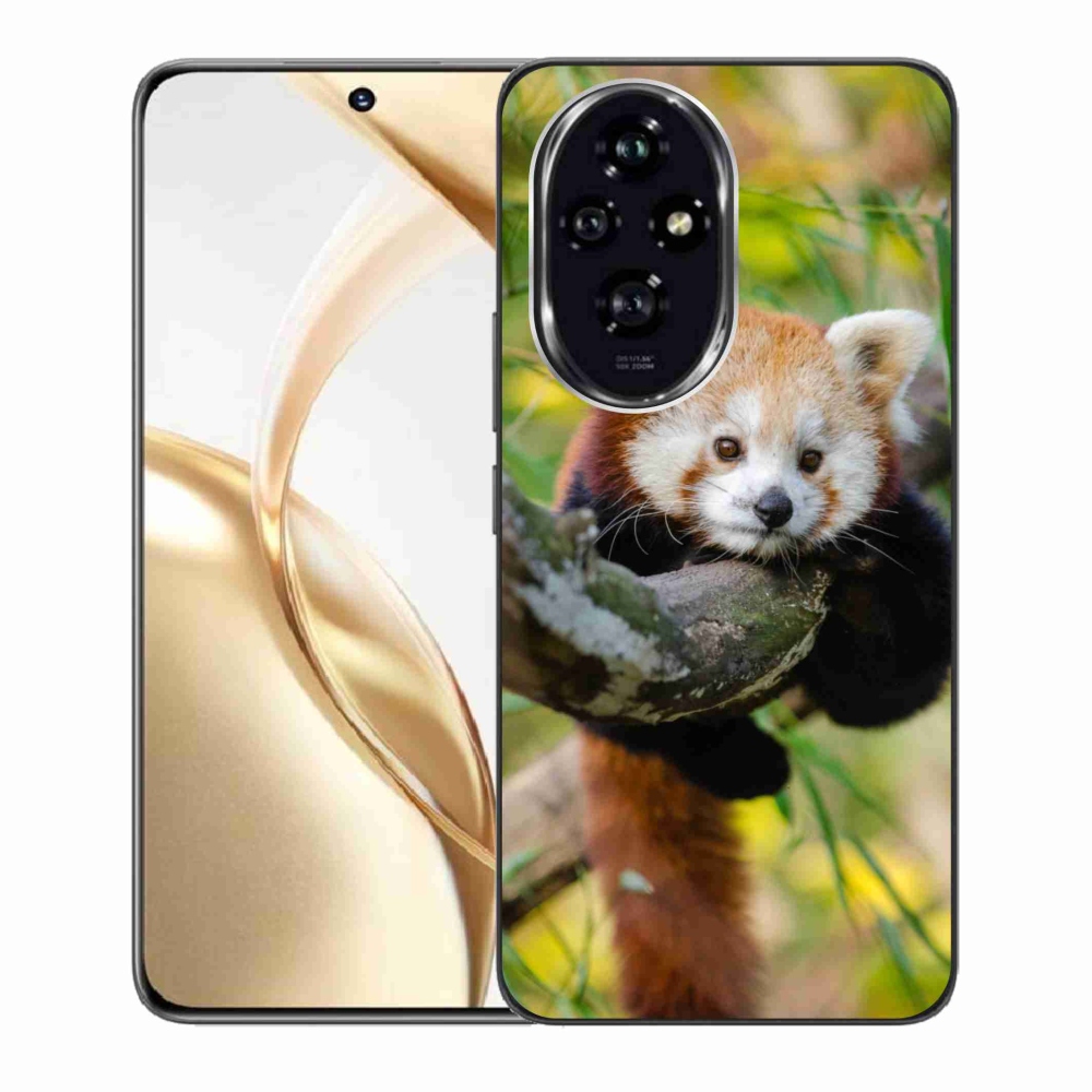 Zselés borítás mmCase a Honor 200 5G készülékhez - pandavörös