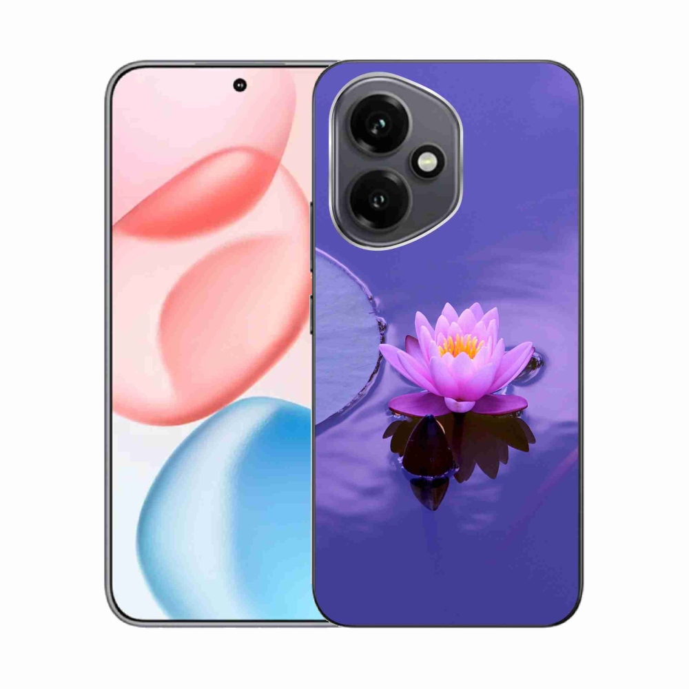 Zselés borítás mmCase a Honor 400-hoz - virág a felületen