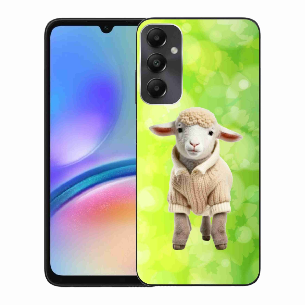 Zselés borítás mmCase Samsung Galaxy A05s - bárány pulóverben