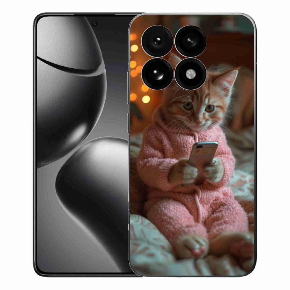 Gél borító mmCase a Xiaomi 15T-hez - baba mobillal