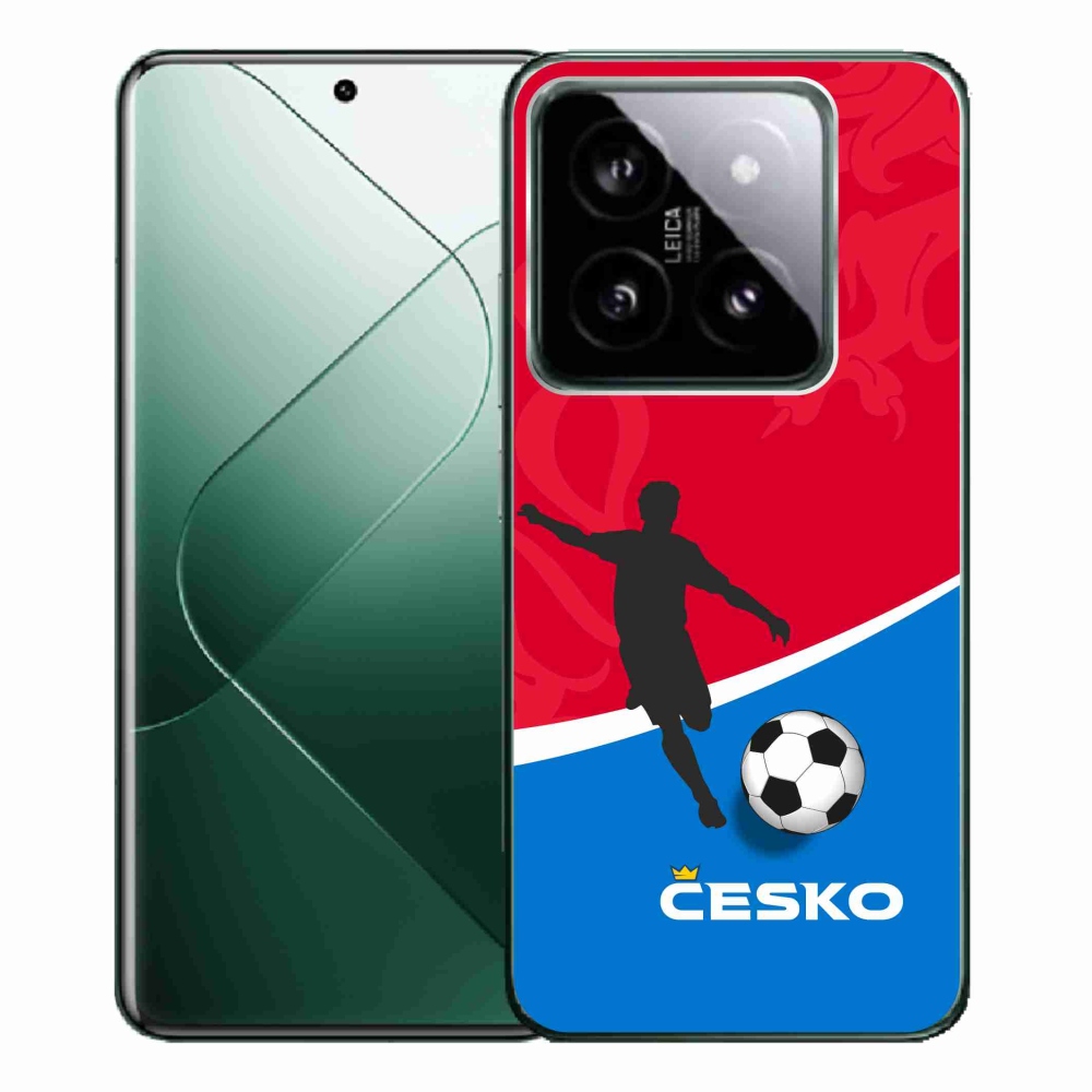 Gél borítás mmCase a Xiaomi 14 Pro-hoz - futball Csehország