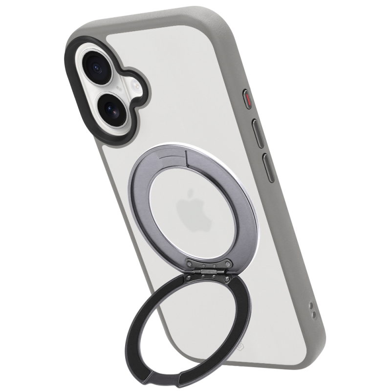 Tactical MagForce Hyperstand tok az Apple iPhone 16-hoz, világosszürke