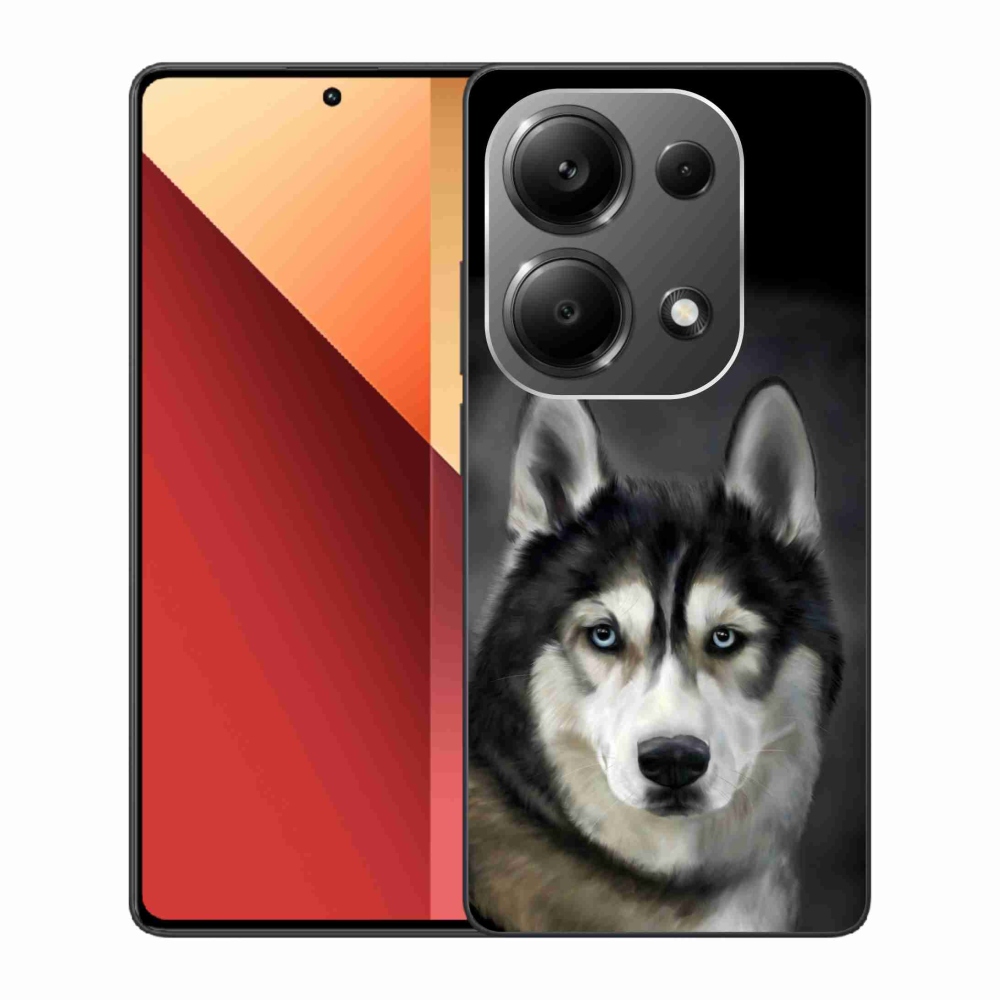 Zselés tok mmCase a Xiaomi Redmi Note 13 Pro 4G/Poco M6 Pro - husky számára