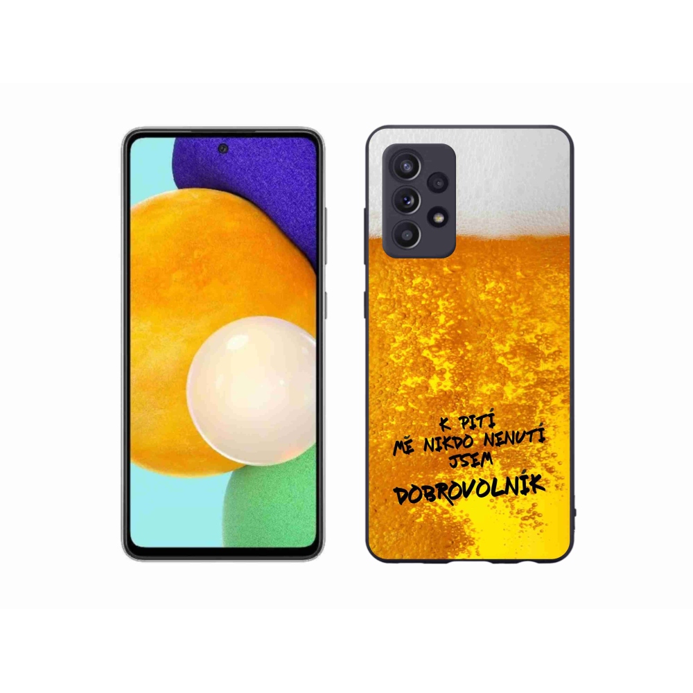 Gél borítás mmCase Samsung Galaxy A52/A52 5G - sör motívum 4