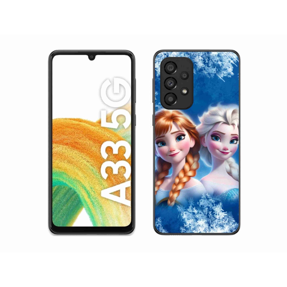 Gél védőhuzat mmCase Samsung Galaxy A33 5G - Ice Kingdom 2