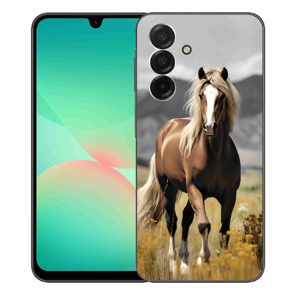 Zselés borítás mmCase Samsung Galaxy A26 5G - barna ló 1
