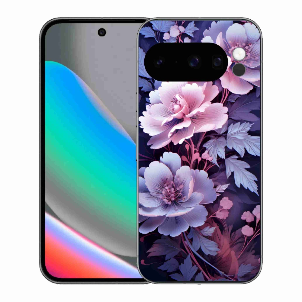 Zselés borítás mmCase a Google Pixel 10 Pro számára - virágok 11