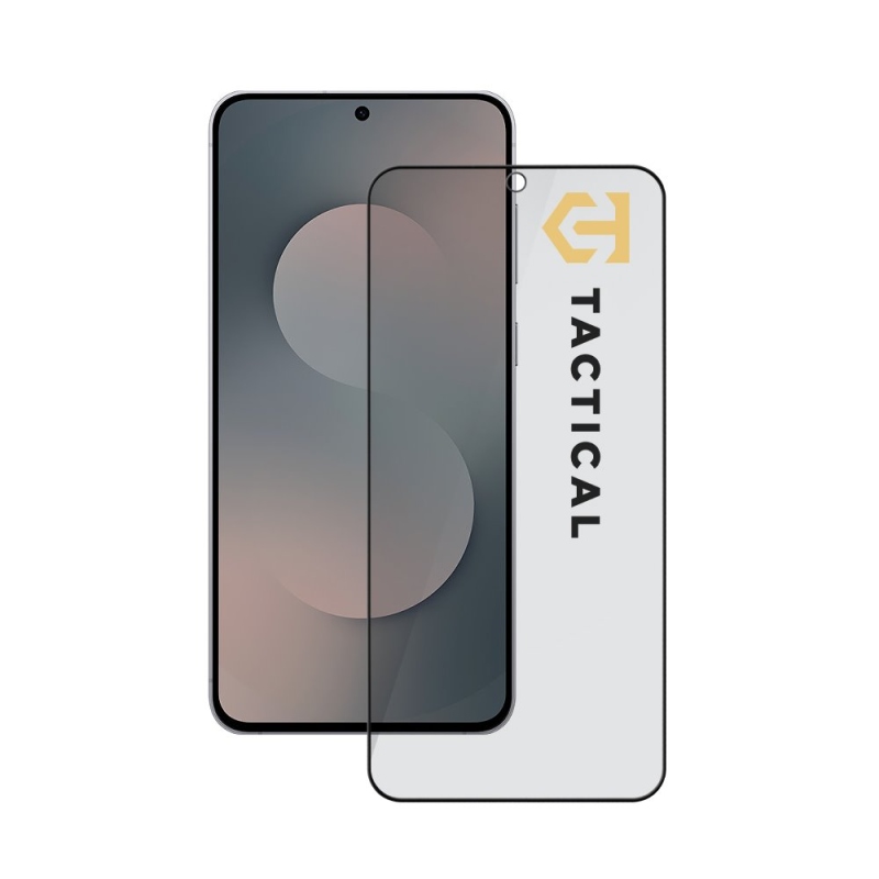 Tactical Glass Shield Privacy Stealth 5D üveg Samsung Galaxy S25 FE készülékhez, fekete