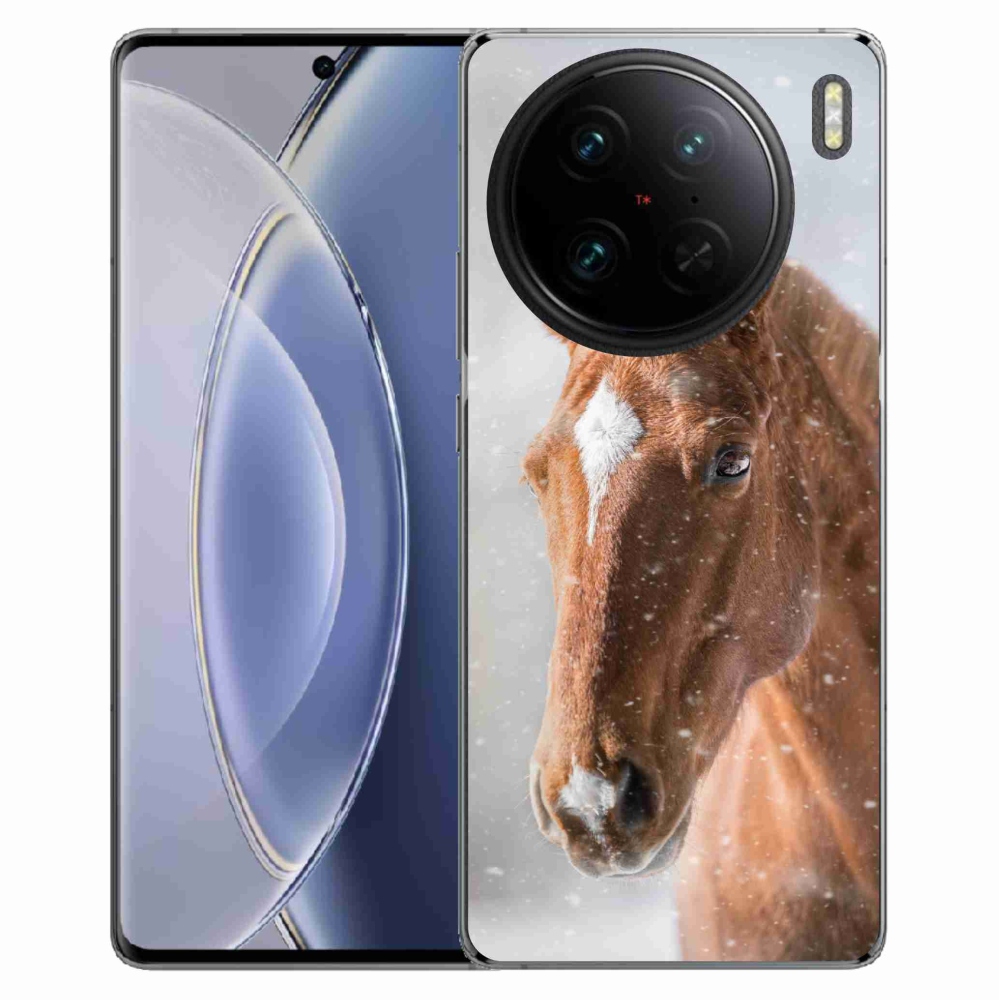 Zselés tok mmCase Vivo X90 Pro - barna ló 2