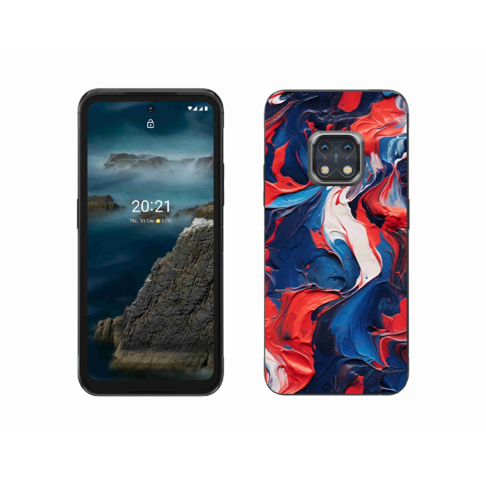 Zselés borítás mmCase a Nokia XR20 készülékhez - absztrakt motívum 7