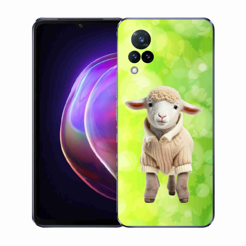 Gél borítás mmCase a Vivo V21 4G/5G készülékhez - bárány pulóverben