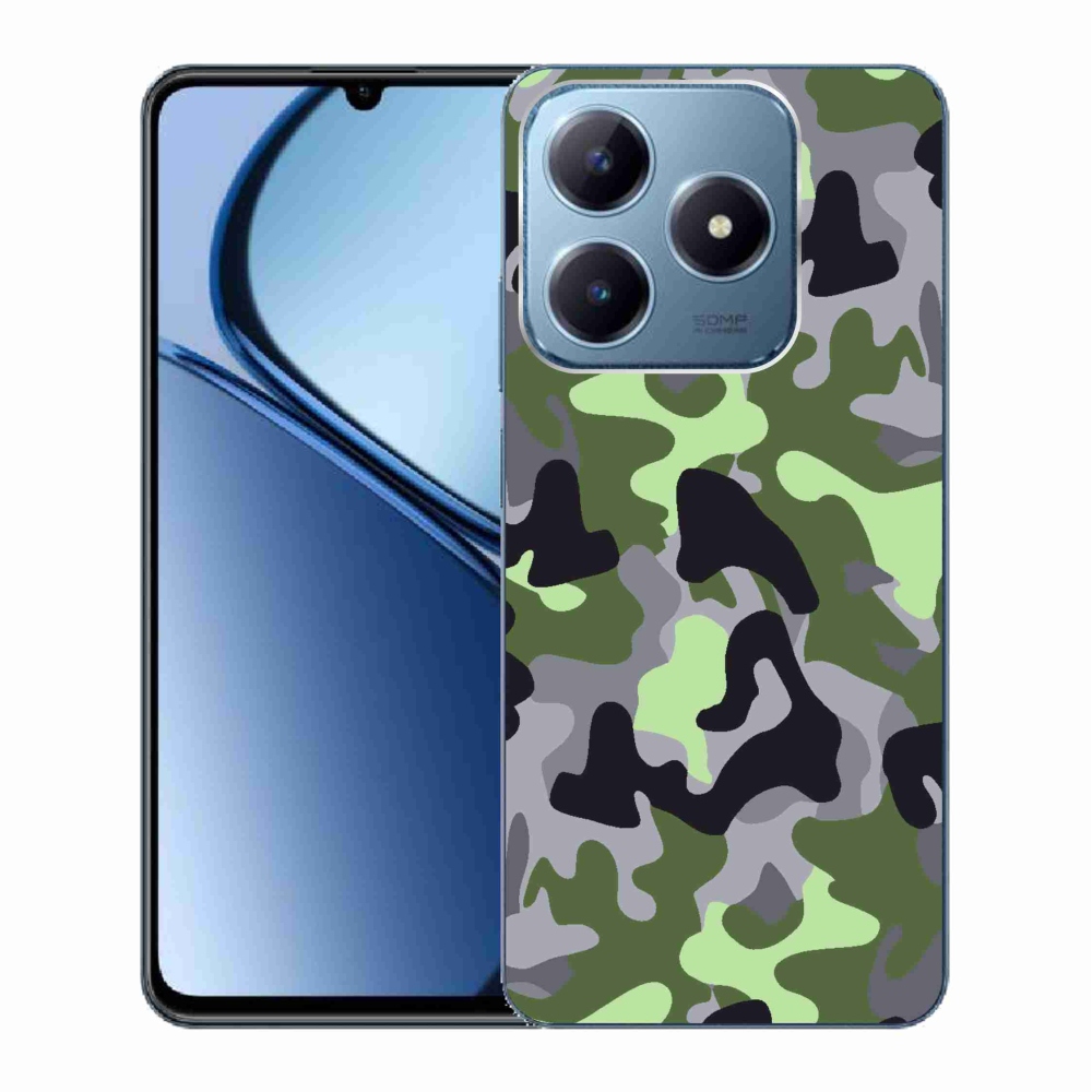 Gél borítás mmCase a Realme C63 készülékhez - álcázó minta 7