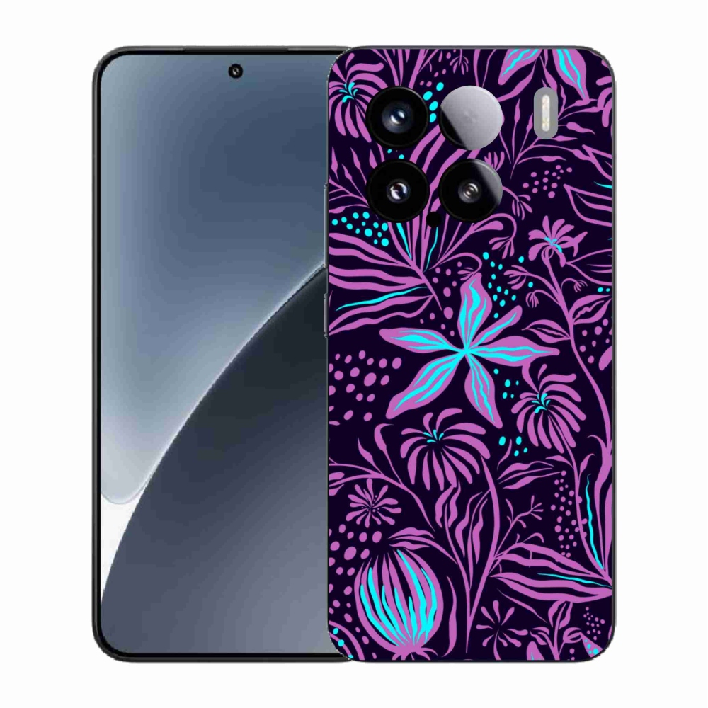 Gél borító mmCase a Xiaomi 15 - virágok 2